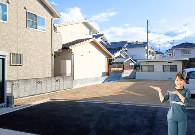 山越4丁目売土地5号地　松山市山越4丁目の分譲地