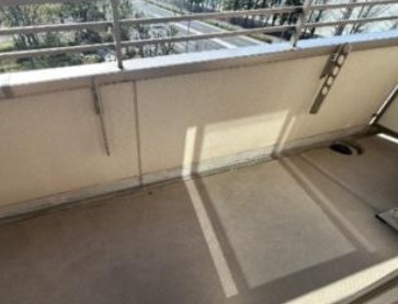 プラージュ南与野のバルコニー|※同建物別部屋参考写真