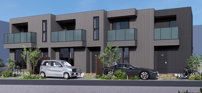 WITH　ウィズの外観|旭化成ZEHペット共生ヘーベルメゾン