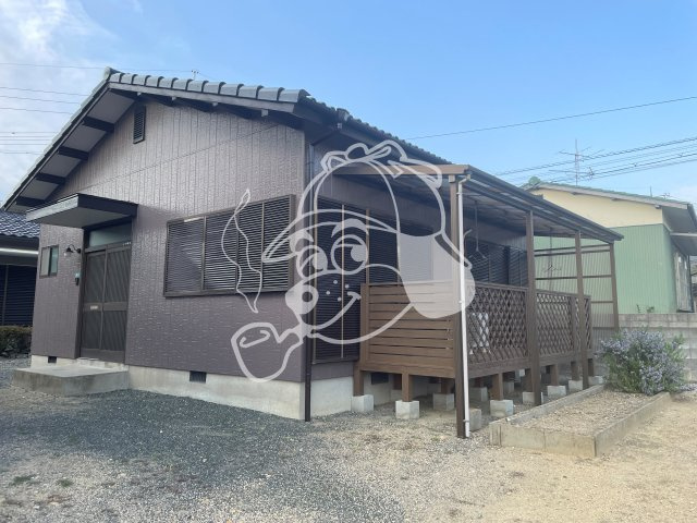 新田借家5-2の外観|落ち着いた雰囲気の外観です