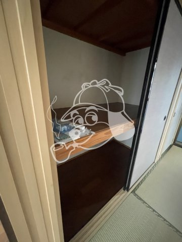 新田借家5-2の収納|収納豊富です