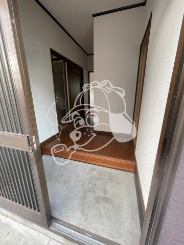 新田借家5-2の玄関|毎日通る玄関はこちらです