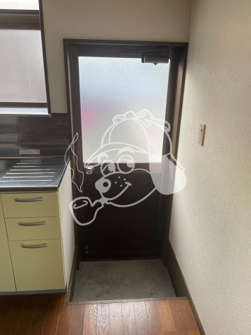 新田借家5-2のその他|勝手口です