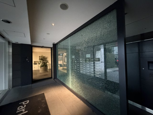 パークアクシス代官山のエントランス
