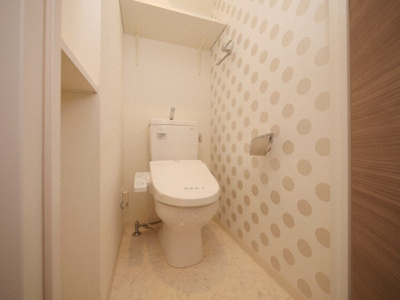 【トイレ】 | The K’s Ville | 落ち着いた色調のトイレです