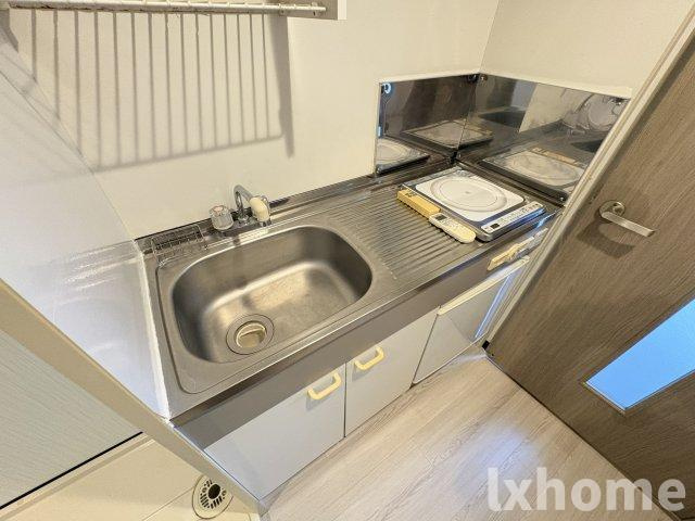 エクステンド南春日丘のキッチン|コンパクトなキッチンで掃除もラクラク