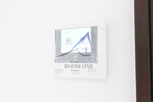 エルカーサ平和台のセキュリティ|モニター付きインターホンです。