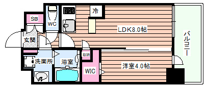【間取り】 | プランドール新北野