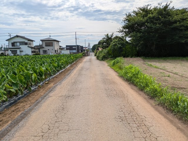 【前面道路含む現地写真】 | 八街市山田台　土地