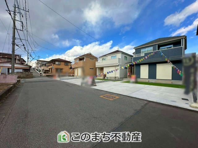 SOLANA鹿沼市緑町　3号棟の前面道路含む現地写真|前面道路含む現地写真
