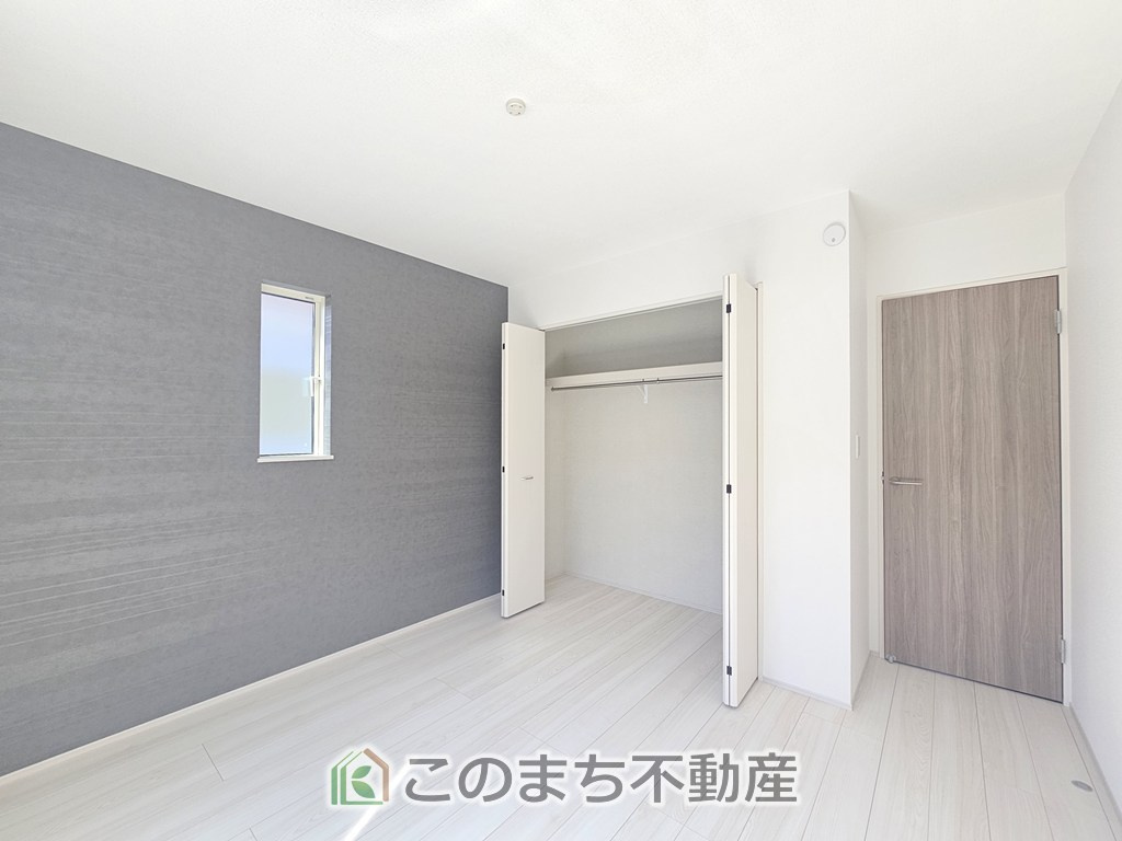 SOLANA鹿沼市緑町　3号棟の収納|各居室に収納付で住みやすさにこだわっています♪