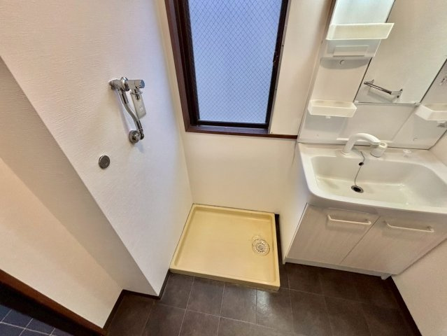 土山第三ビルの洗面所