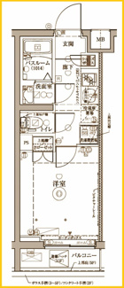 【間取り】 | クレヴィスタ横浜大口