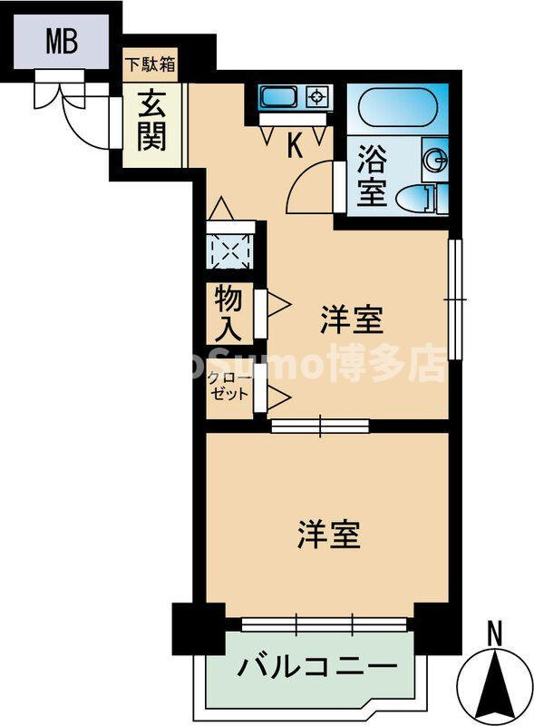 ハビタ11の間取り