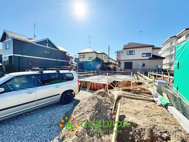 久喜市三箇５期　新築一戸建て　02　グラファーレの外観|2026/2/3撮影