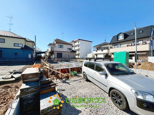 久喜市三箇５期　新築一戸建て　02　グラファーレの外観|2026/2/3撮影