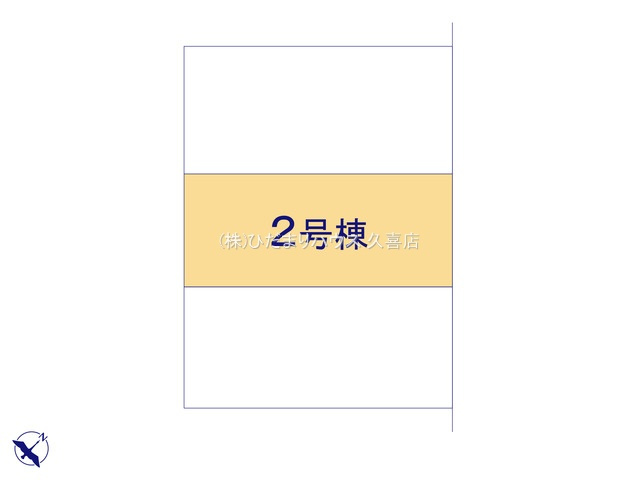久喜市三箇５期　新築一戸建て　02　グラファーレの区画図|全３区画
