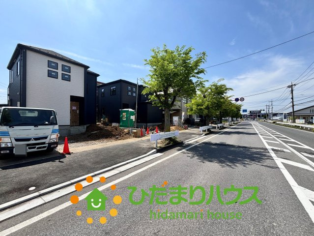 久喜市三箇５期　新築一戸建て　02　グラファーレの駐車場|2026/3/8撮影