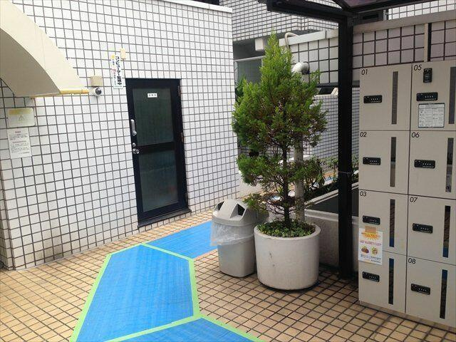 ハイシティ表参道のエントランス| 