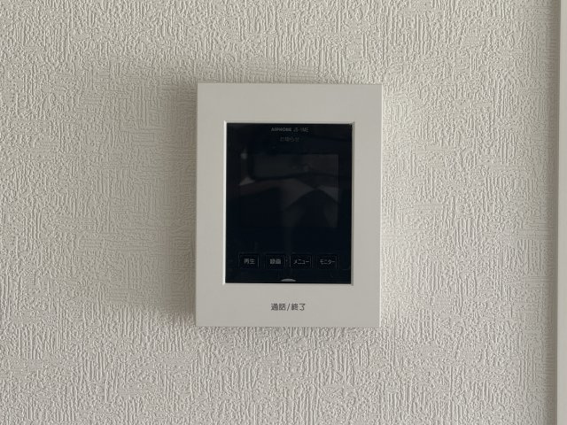 糸満市喜屋武　第6（全3棟）3号棟のセキュリティ|3号棟　TVモニター付きインターフォン♪