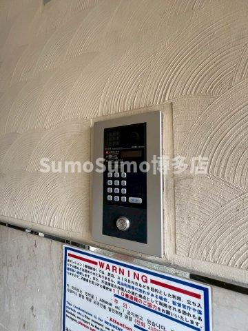 ピュアドームアプロード平尾のセキュリティ