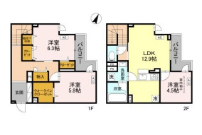 【間取り】 | ラ・グリシーヌ・レーブ（D-room）