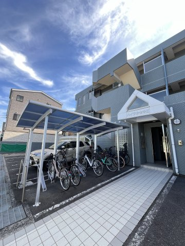 ハイツかさやⅡのエントランス