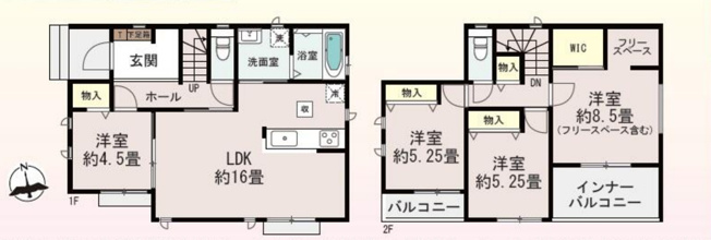 【間取り】 | 玉村町上之手　新築住宅