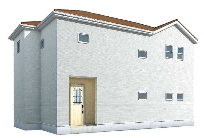 [新築住宅] 熊谷市中恩田  全3棟の完成予想図