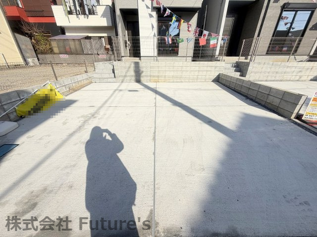 流山市西平井1丁目　新築戸建　全2棟　1号棟の駐車場|カースペース並列2台可能