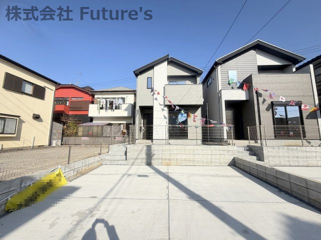 流山市西平井1丁目　新築戸建　全2棟　1号棟の外観|「平和台」駅徒歩7分、「流山セントラルパーク」駅徒歩14分の好立地