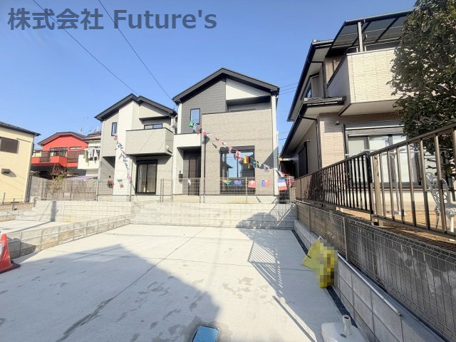 流山市西平井1丁目　新築戸建　全2棟　2号棟の外観|40坪超えの広々とした敷地です