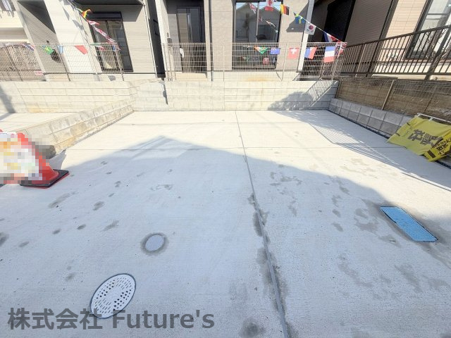 流山市西平井1丁目　新築戸建　全2棟　2号棟の駐車場|カースペース並列2台可能