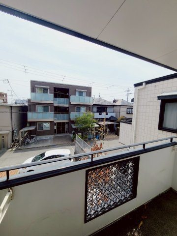 岡田山ハイツ　A棟の展望