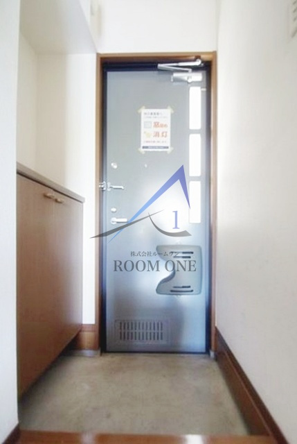 Ｆソレイユの玄関|玄関です。