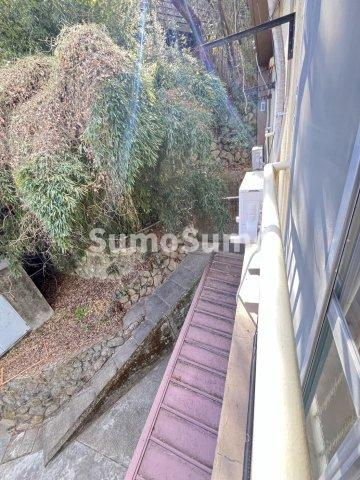 岡本梅林住宅６号棟の展望