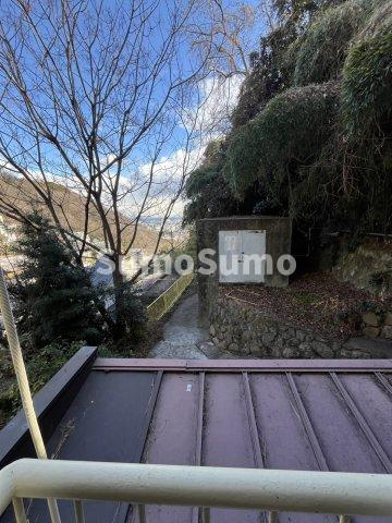 岡本梅林住宅６号棟の展望