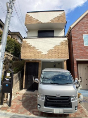 山本通3丁目戸建賃貸の外観