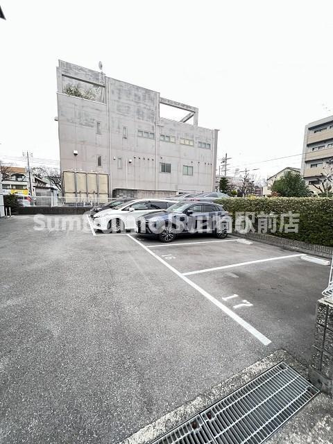 ラフィーネ武庫之荘の駐車場|駐車場です