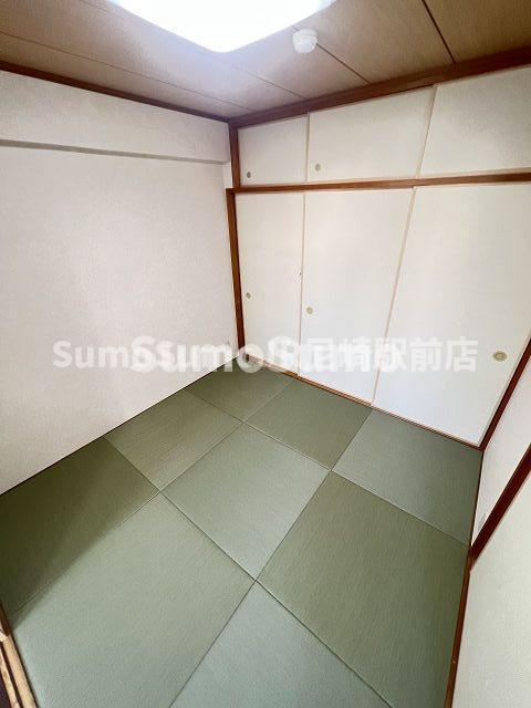 ラフィーネ武庫之荘の寝室|落ち着いて過ごせるお部屋なので、寝室にいかがでしょうか