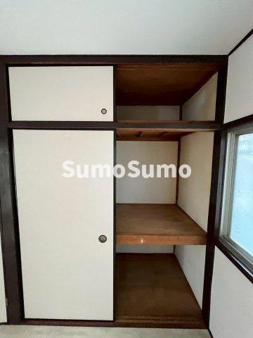 富松町４丁目貸家の収納|たっぷりとした収納スペースです