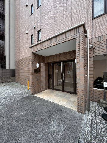 天満泉マンションのエントランス