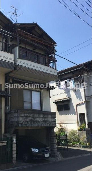 御幣島一戸建の外観|外はこのようになっています