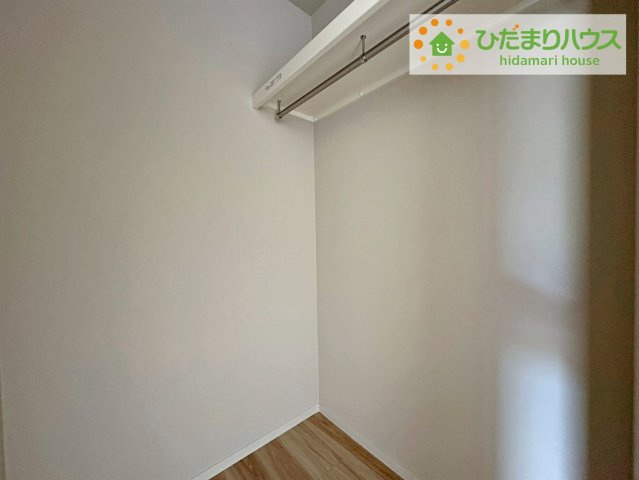 ひたちなか市稲田5期　新築戸建の収納|お洋服の多い女性に人気！収納力の高いウォークインクローゼット付☆彡