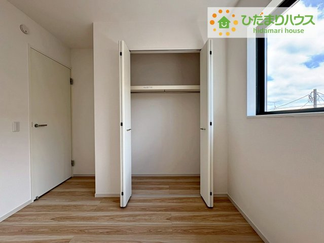 ひたちなか市稲田5期　新築戸建の収納|洋室B　収納