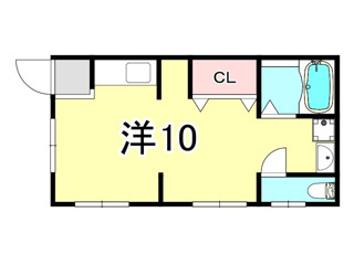 山田ハイツの間取り