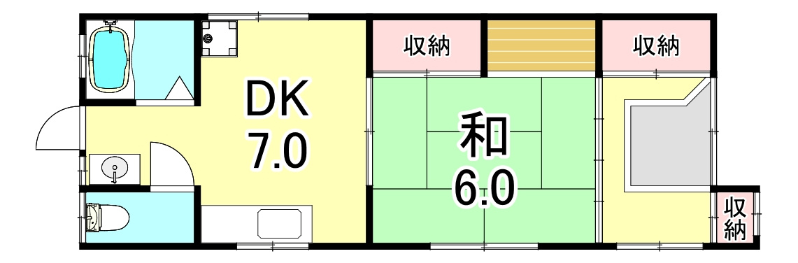 御船通4丁目戸建の間取り