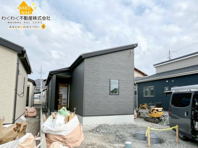 焼津市下小田中町　第1期／の前面道路含む現地写真|８号棟（2026年1月下旬撮影）