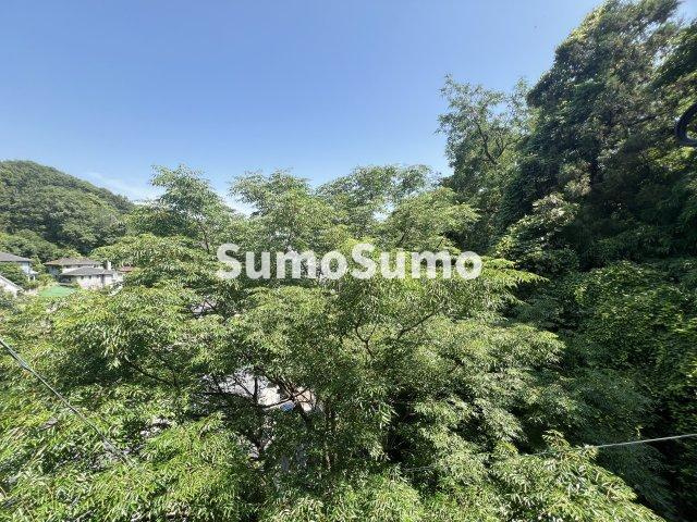 岡本梅林住宅６号棟の展望