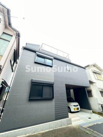 向陽戸建の外観|おしゃれな外観です